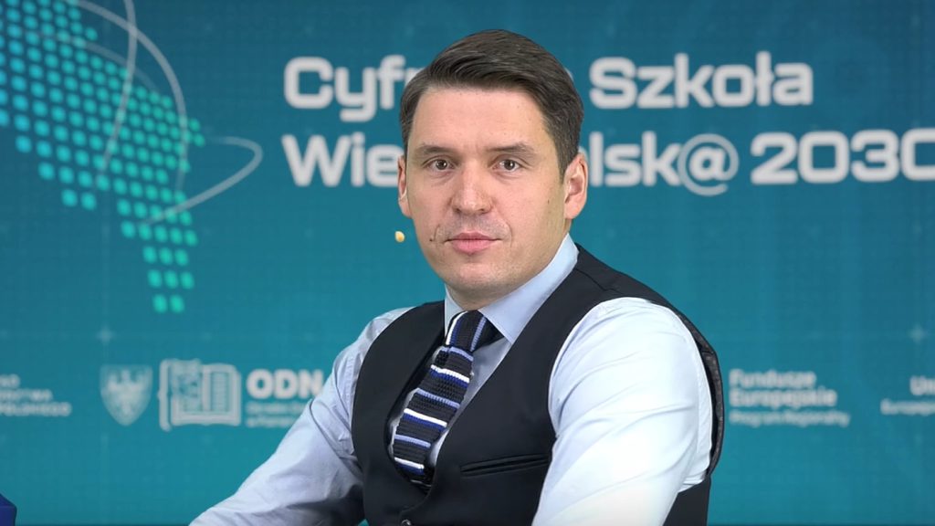Mateusz Krajewski, prezes fundacji Ogólnopolski Operator Oświaty